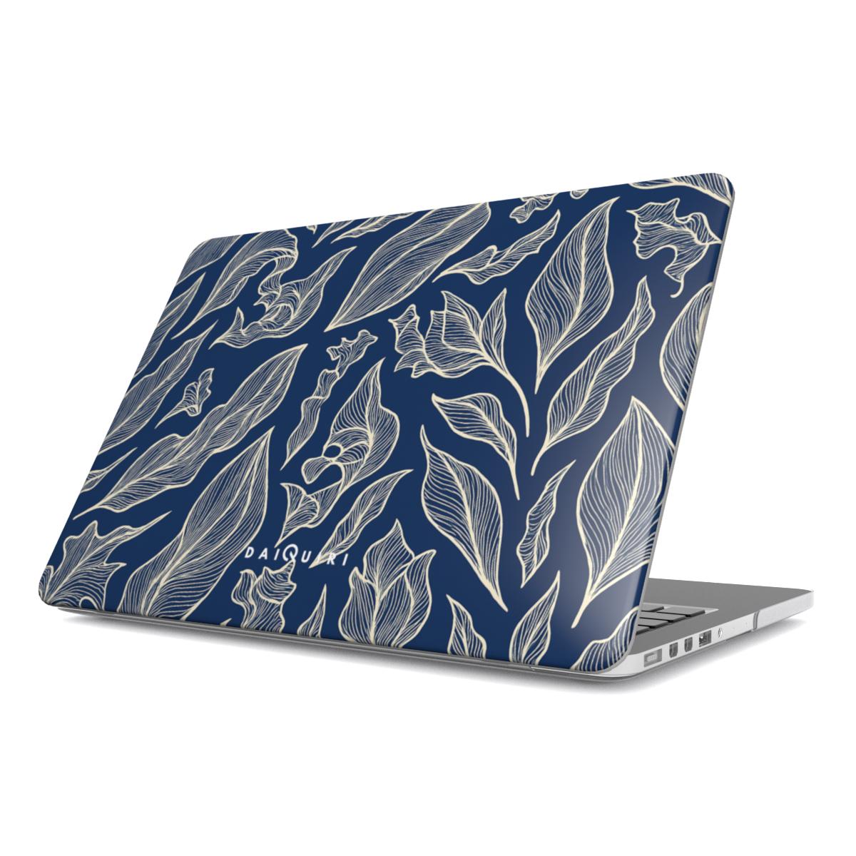 Soft hues meet ocean elegance in this cool toned laptop protector. Inspired by petals drifting in a calm sea breeze.