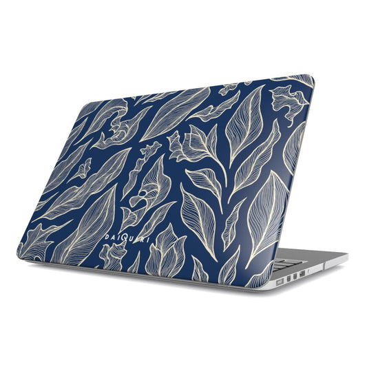 Soft hues meet ocean elegance in this cool toned laptop protector. Inspired by petals drifting in a calm sea breeze.